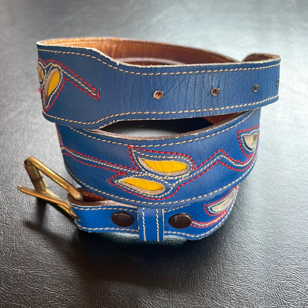 Ralph Lauren Western Vintage Western Leather Belt